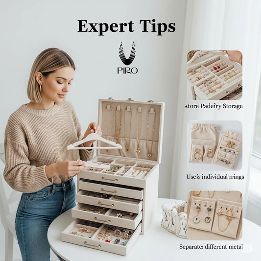 How to Store Your Jewelry: Expert Tips from Piro Jewelry 💎