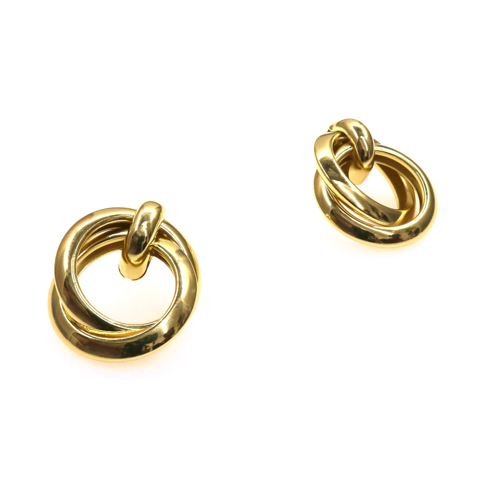 TWO RINGS EARRING