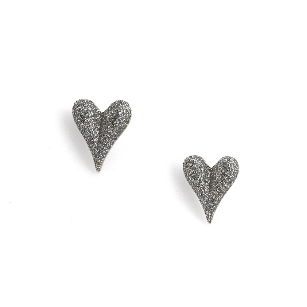 FULL PAVE LOVE EARRING