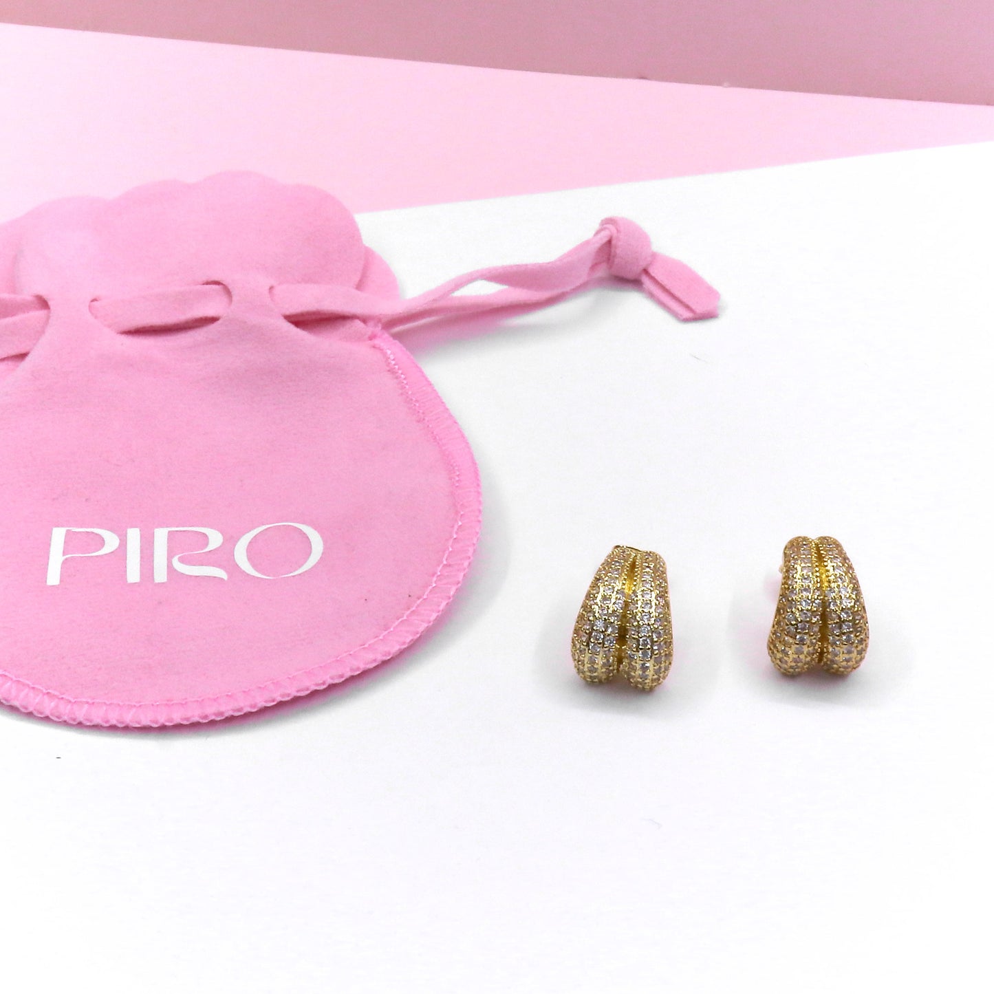 PAVE EARRING