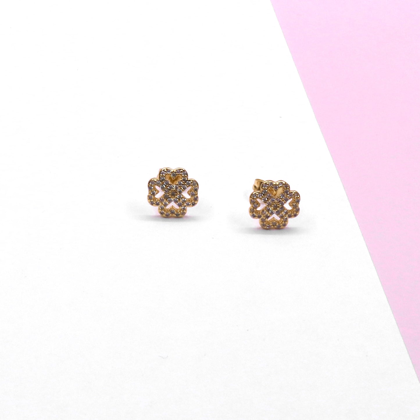 CLOVER LOVE STUD EARRING