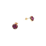 RED STUD EARRING