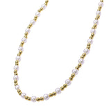 BEADS PEARLS COLLAR