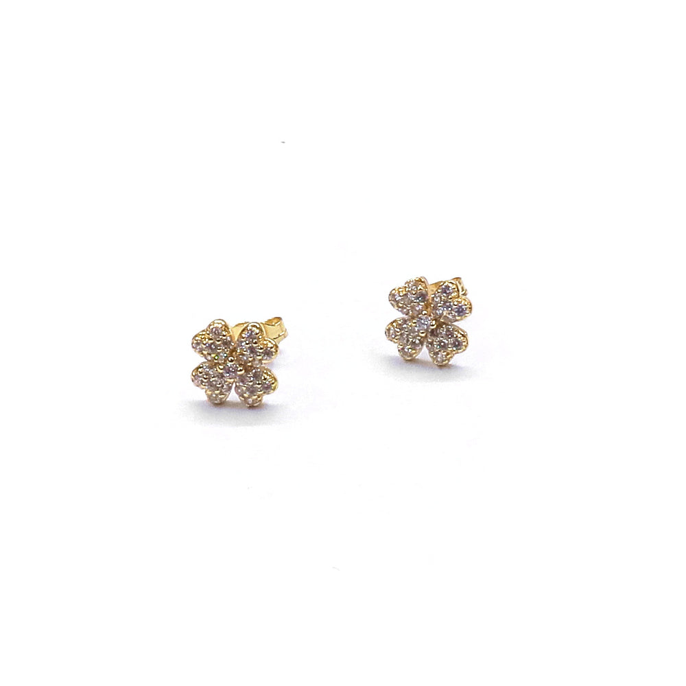 MINI SHINE CLOVER STUD