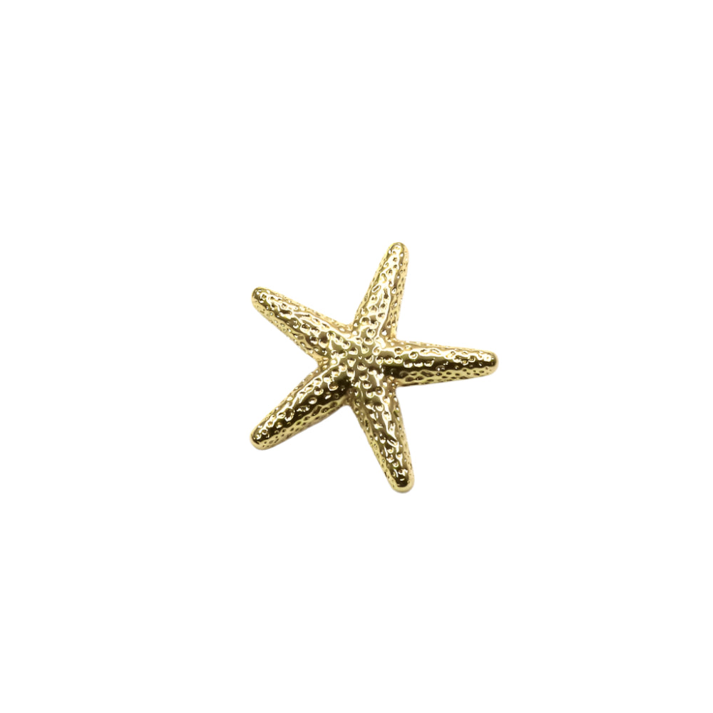 Textured Starfish Charm