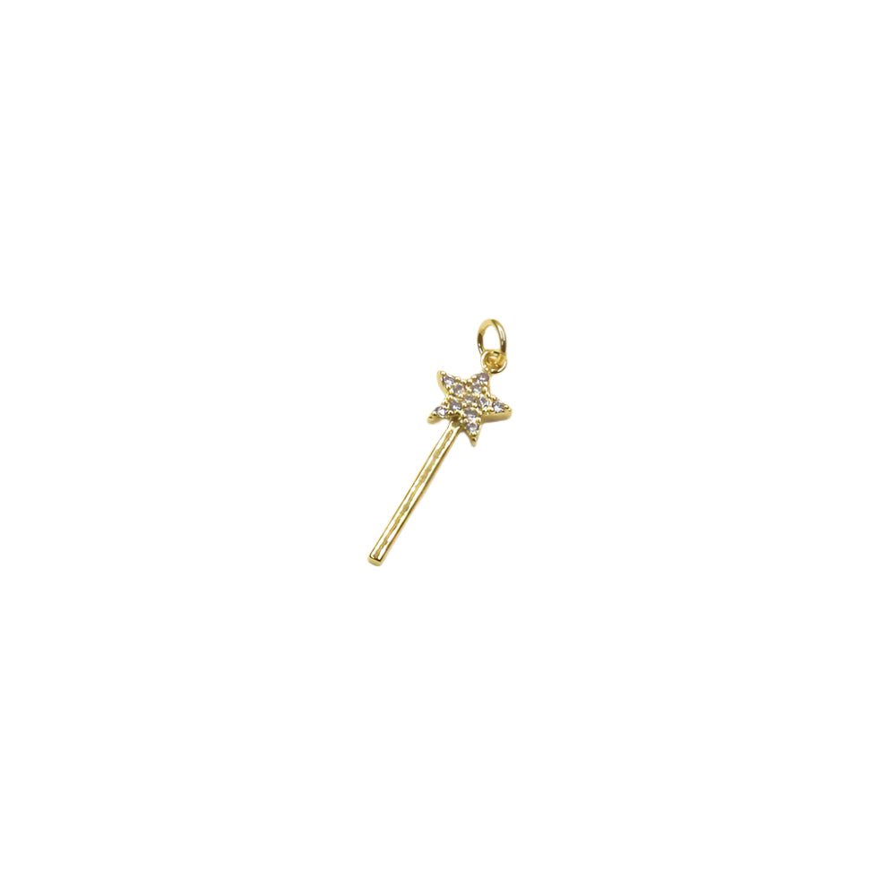 Sparkly Magic Wand Charm