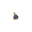 MINI VIOLET HEART CHARM
