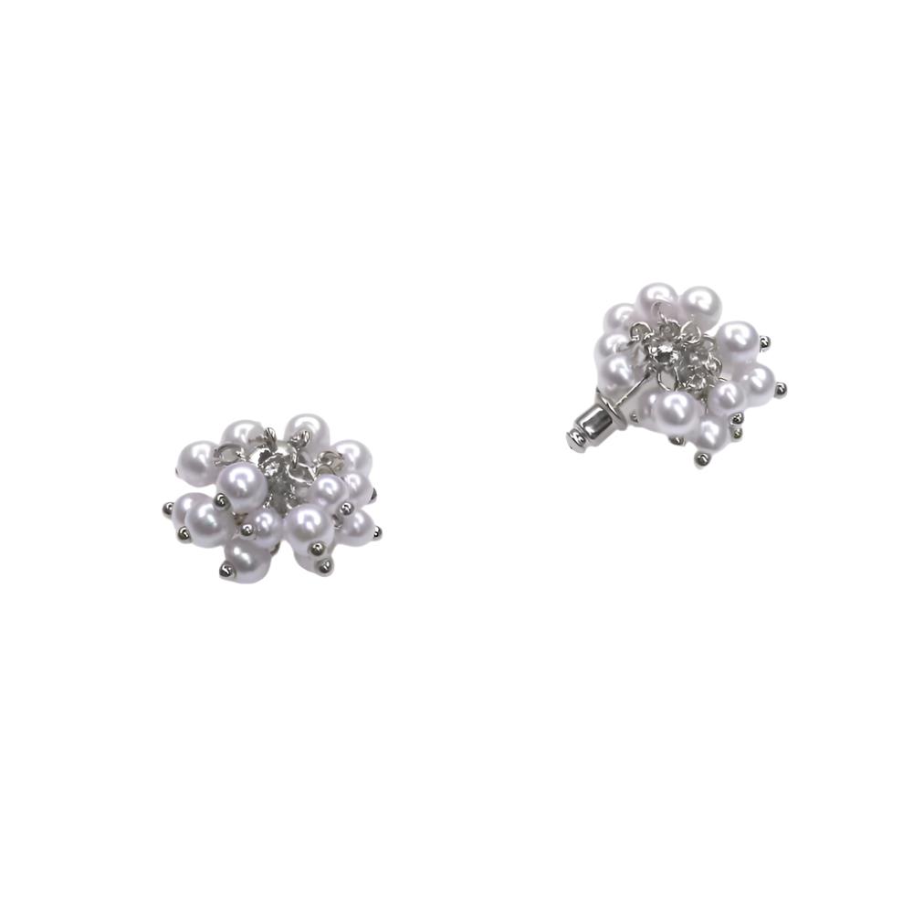 BUNCH TINY PEARLS EARRING