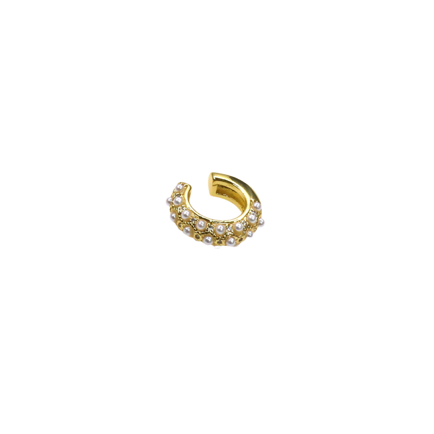OCEAN GOLDEN EARCUFF
