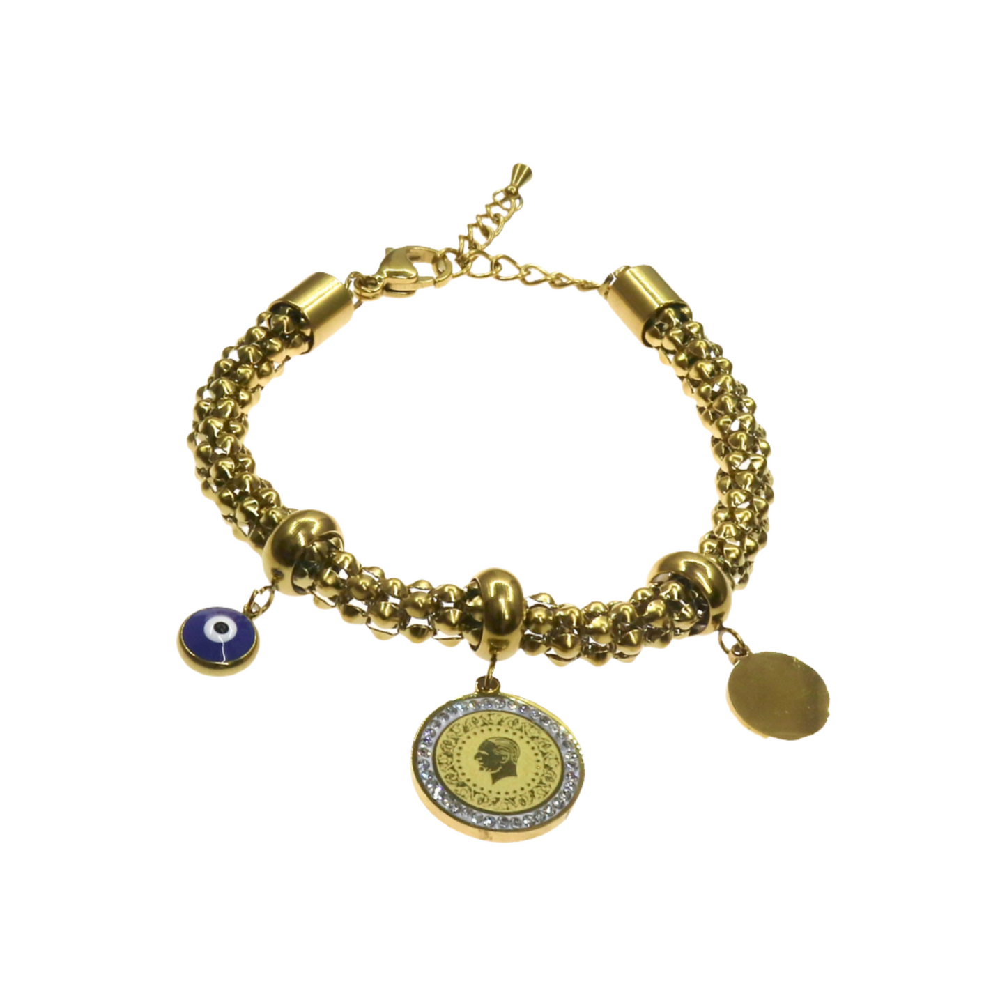 COIN GOLD BRACELET