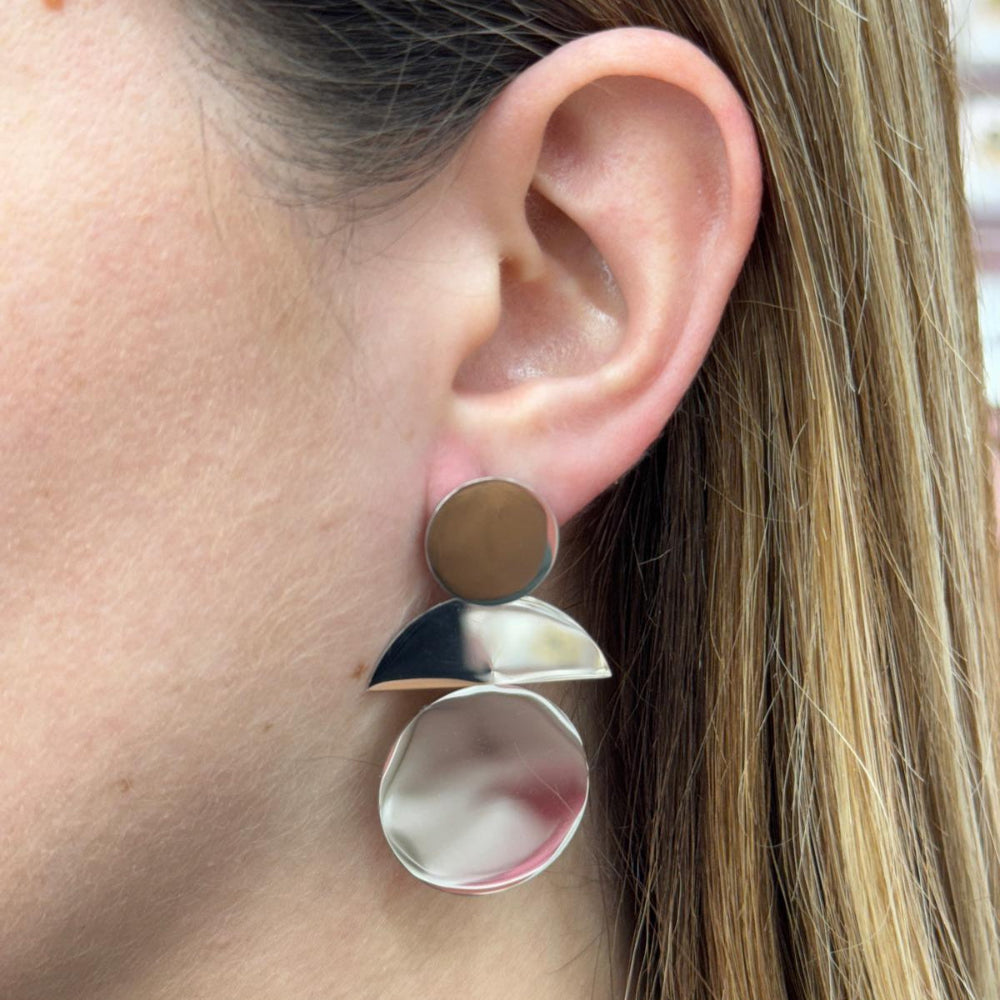 LONG CIRCLES EARRING