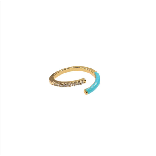 Elegant Candy Gold Ring with unique, high-quality design and lightweight comfort.