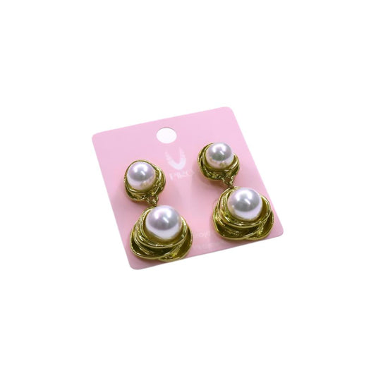 2 PEARL LONG EARRING
