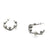 GOLD/SILVER BEADS HOOP
