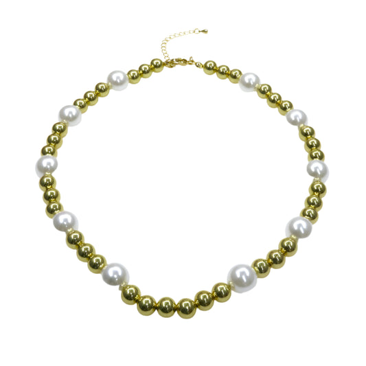 PEARL AND BEADS CHAIN