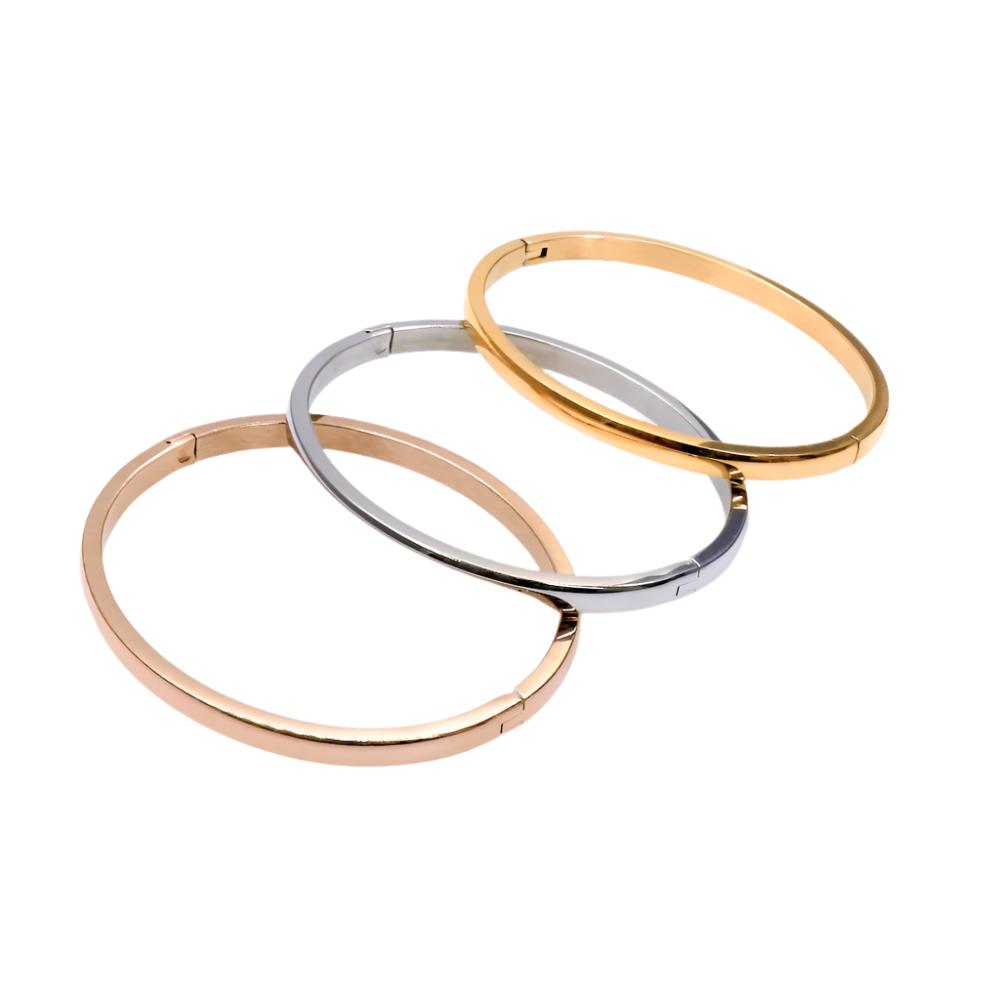 THREE TONE BANGLE