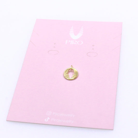MINI CIRCLE HANDSA CHARM