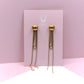 BEAD LONG EARRING