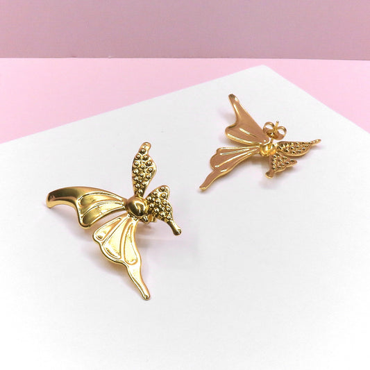 LONG BUTTERFLY EARRING