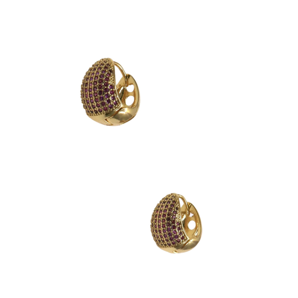 CHUNKY PAVE HUGGIE