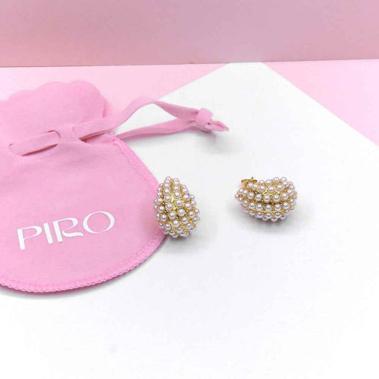 PEARLS GOTA EARRING