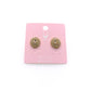 PAVE STUD EARRING