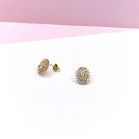 PAVE STUD EARRING
