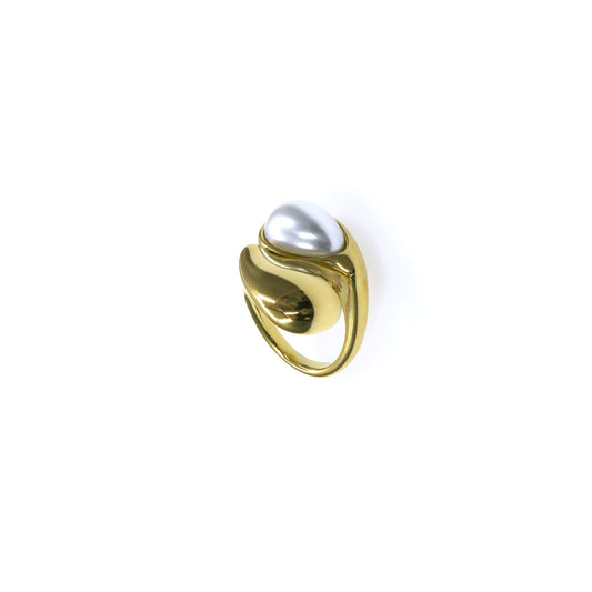 DROP PEARL RING