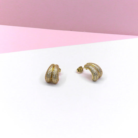 PAVE EARRING