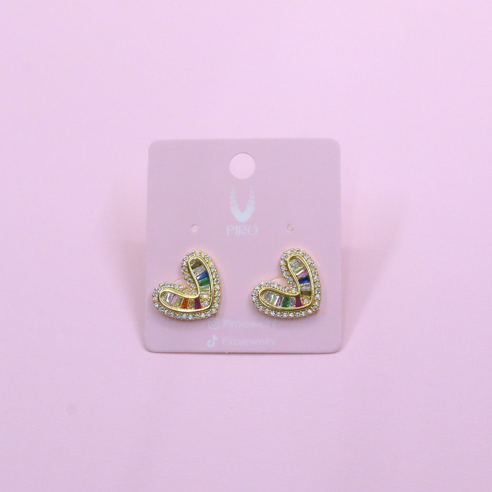 LOVE RAINBOW EARRING