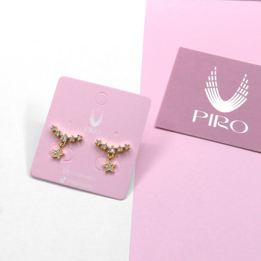 MINI BAGUETTE STUD EARRING