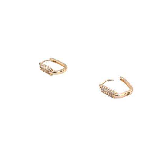 SHINE MINI OVAL HUGGIE