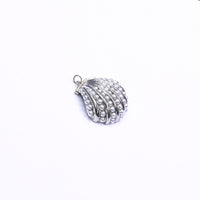 Silver Shells & Pearls Pendant