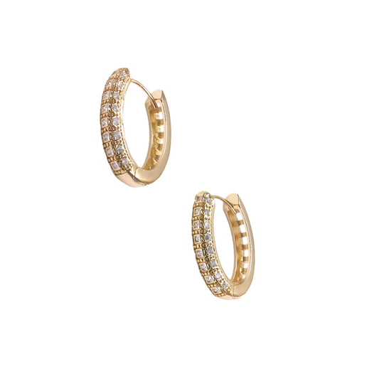 SHINE OVAL HOOP