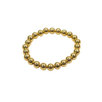 GOLD BEADS ELASTIC BRACELET