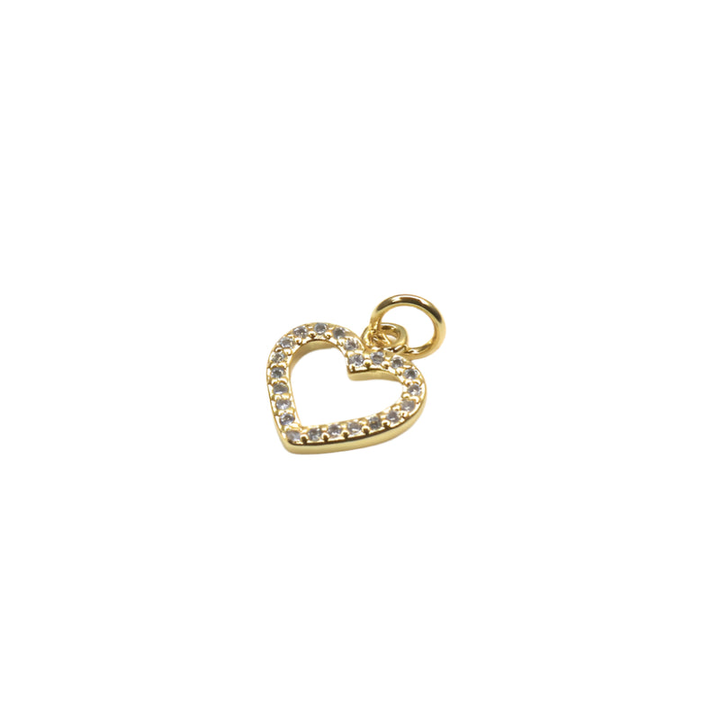 Heart empty charm