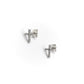 SHINE CROSS STUD EARRING