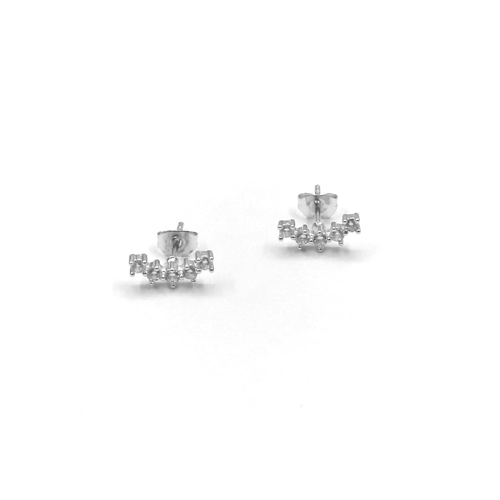 Mini 5 zirconia stud