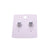 ZIRCONIA HEART STUD