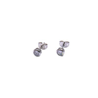 CIRCLE ZIRCONIA STUD