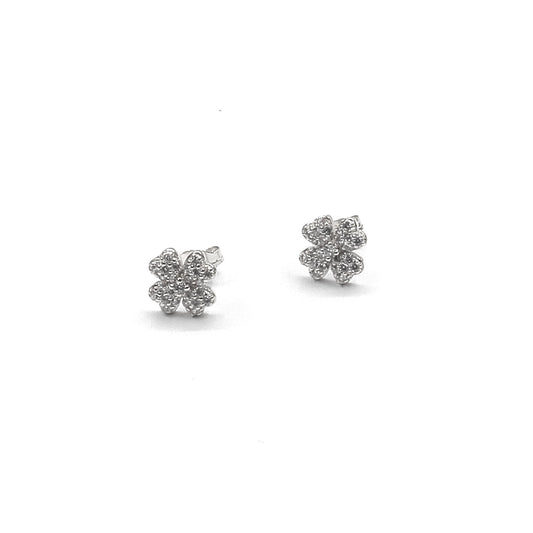 MINI SHINE CLOVER STUD
