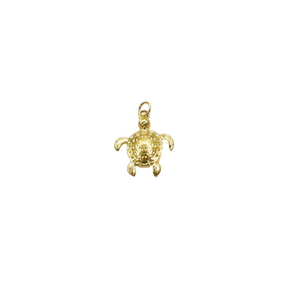 Textured Sea Turtle Charm