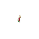 Enamel Watermelon Slice Charm