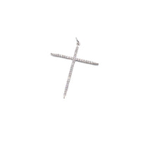 Slim Pavé Cross Pendant