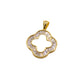 Baguette Clover Pendant