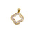 Baguette Clover Pendant