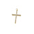 Modern Pavé Cross Necklace Pendant