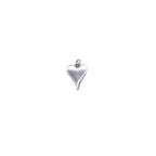 Modern Asymmetrical Heart Charm