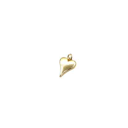 Modern Asymmetrical Heart Charm