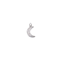 Pavé Crescent Moon Charm